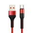 Kabel do transmisji danych dla USB-C / USB K512 czerwony