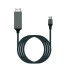 Kabel pro USB-C na HDMI černá