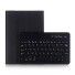 Kabellose Tastatur mit Hülle schwarz
