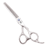 Kadeřnické efilační nůžky z nerezové oceli 17,5 cm Profesionální nůžky na stříhání vlasů se zoubky Příslušenství pro holiče stříbrná