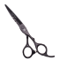 Kadernícke nožnice z nerezovej ocele 17,5 cm Profesionálne nožnice na strihanie vlasov Príslušenstvo pre holiče čierna