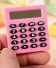 Kalkulator kieszonkowy J436 różowy