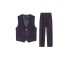 Kamizelka i spodnie chłopięce B1353 ciemny fiolet