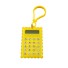 Kapesní kalkulačka s poutkem žlutá