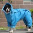 Kapuzenjacke für Hunde blau