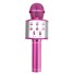 Karaoke mikrofon K1486 sötét rózsaszín