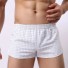 Karierte Herren-Boxershorts A2477 weiß