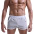 Karierte Herren-Boxershorts A2478 hellgrau