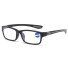 Kék fény elleni dioptriás szemüveg +2.00 szürke