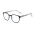 Kék fényt blokkoló női dioptriás szemüveg +2.00 fekete