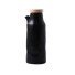 Keramická fľaša na olej čierna