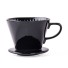 Keramický dripper překapávač na kávu černá