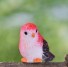 Kerti dekorációs madár piros