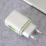 Kettős USB K703 hálózati adapter zöld