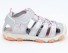 Kinder-Riemchensandalen A893 silbern