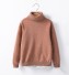 Kinder-Rollkragenpullover L620 hellbraun