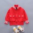 Kinder-Sweatshirt L2003 rot