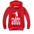 Kinder-Sweatshirt L521 rot