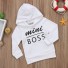 Kinder-Sweatshirt L524 weiß