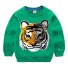 Kinder-Sweatshirt mit Pailletten L585 B