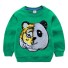 Kinder-Sweatshirt mit Pailletten L585 A