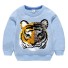 Kinder-Sweatshirt mit Pailletten L585 B