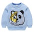 Kinder-Sweatshirt mit Pailletten L585 A