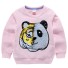 Kinder-Sweatshirt mit Pailletten L585 A