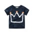 Kinder-T-Shirt B1397 dunkelblau