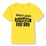 Kinder-T-Shirt B1462 gelb