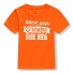 Kinder-T-Shirt B1462 orange