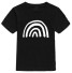 Kinder-T-Shirt B1466 schwarz