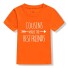 Kinder-T-Shirt B1564 orange