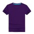 Kinder-T-Shirt B1657 dunkelviolett