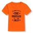 Kinder-T-Shirt für Geschwister B1510 orange