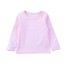 Kinder-T-Shirt mit langen Ärmeln B1645 rosa