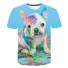 Kinder-T-Shirt mit Tier B1414 P