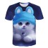 Kinder-T-Shirt mit Tier B1414 C