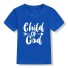 Kinder-T-Shirt T2528 blau