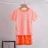 Kinder-T-Shirt und Shorts B1476 orange