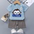 Kinder-T-Shirt und Shorts L1095 B