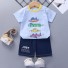 Kinder-T-Shirt und Shorts L1095 N