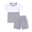 Kinder-T-Shirt und Shorts L1496 F