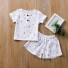 Kinder-T-Shirt und Shorts L1552 B