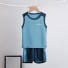 Kinder-Tanktop und Shorts C1108 hellblau