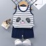 Kinder-Tanktop und Shorts L1096 D