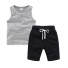 Kinder-Tanktop und Shorts L1154 D