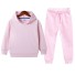 Kinder-Trainingsanzug-Set L1327 rosa