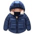 Kinder-Winterjacke Cold dunkelblau