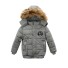 Kinder-Winterjacke L1911 grau